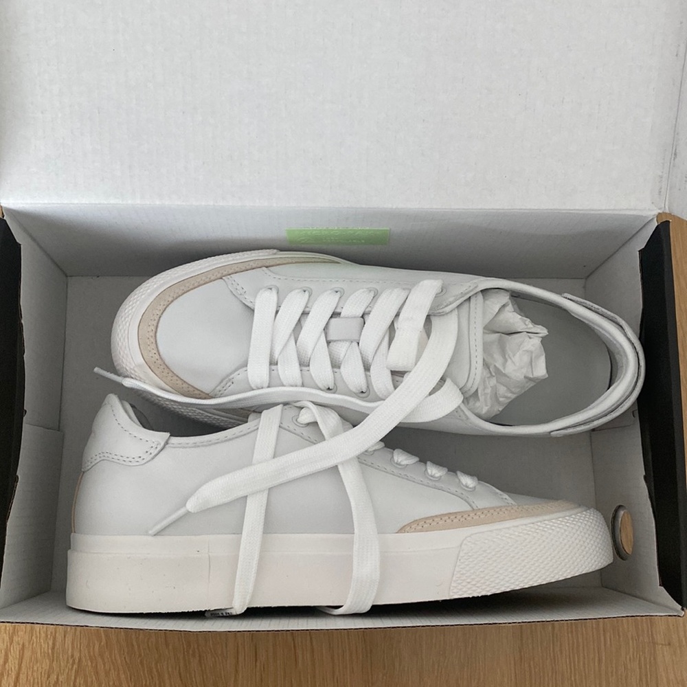 Rag & Bone white leather sneakers